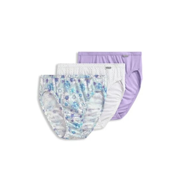 Jockey Elance Women’s Cotton Comfort French Cut Panties 3-Pack Size 11 4XL - Picture 1 of 3
